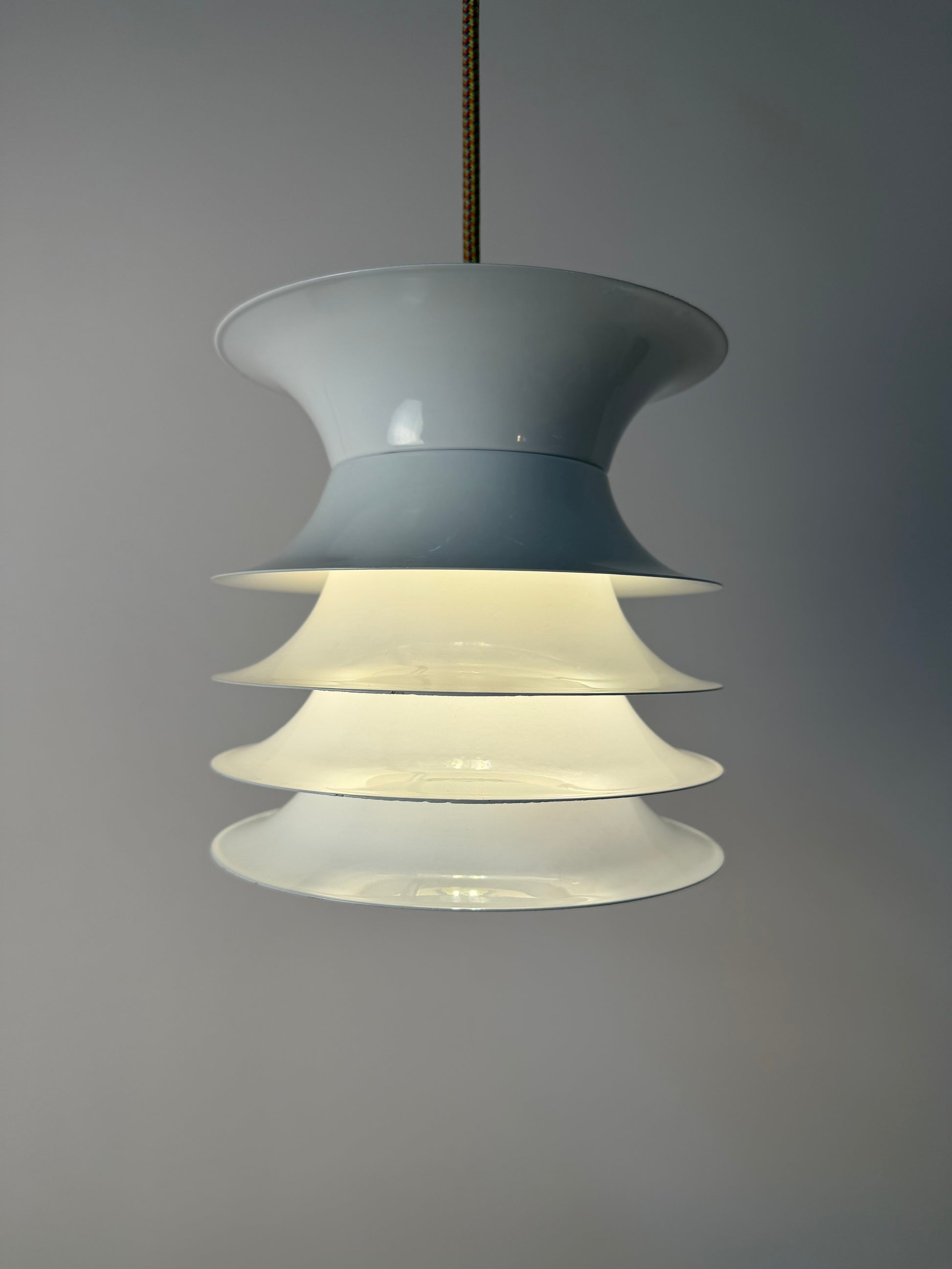 Lamellenlampe weiß aus Dänemark