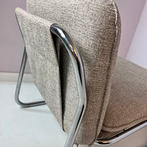 Sessel Halina beige Chrom von Hellerau