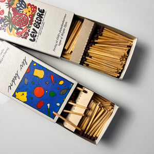 Set: Vintage Streichhölzer Lev Bedre aus Dänemark