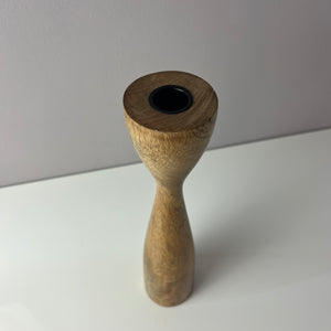 Hoher Kerzenständer Holz