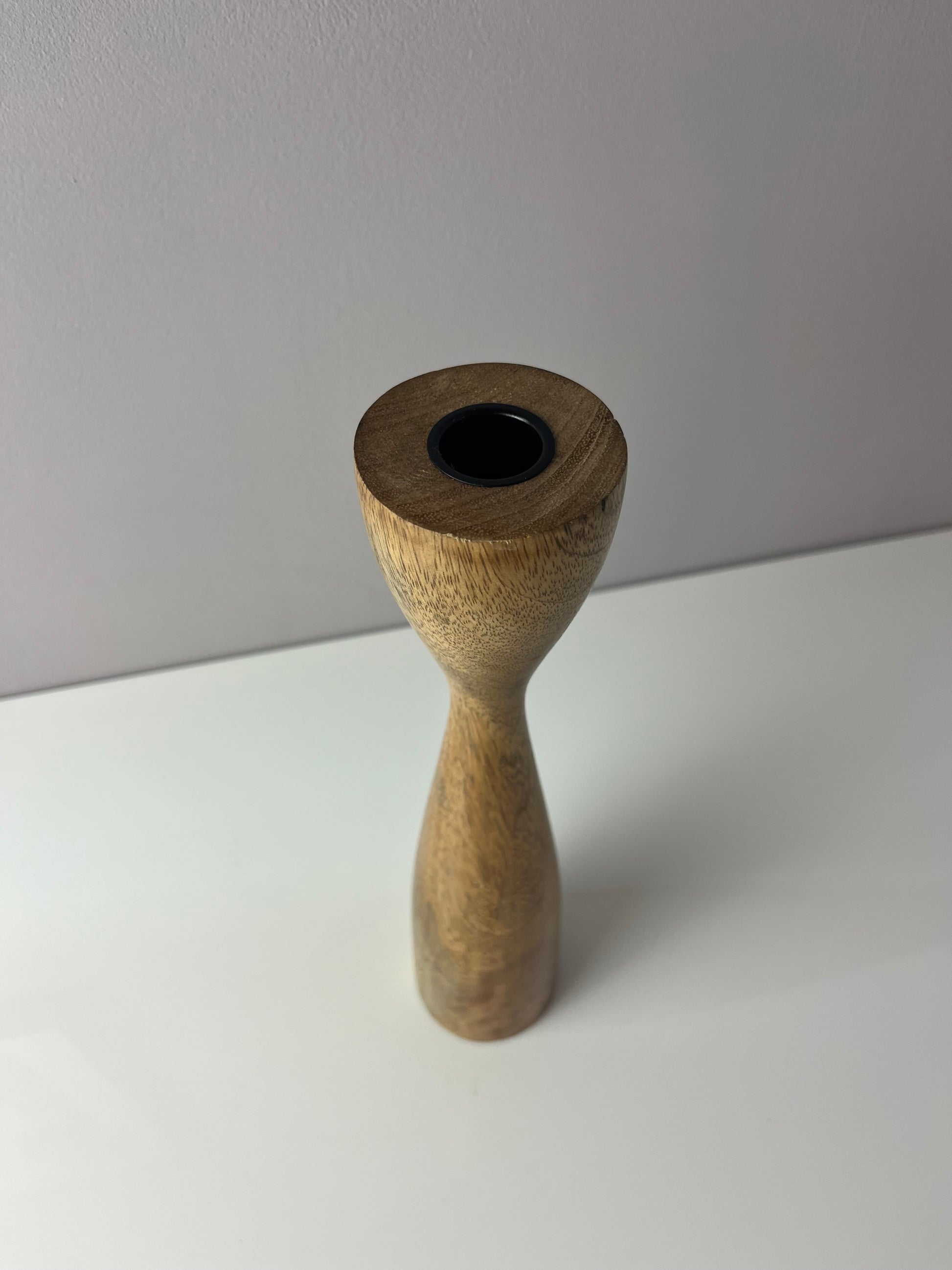 Hoher Kerzenständer Holz