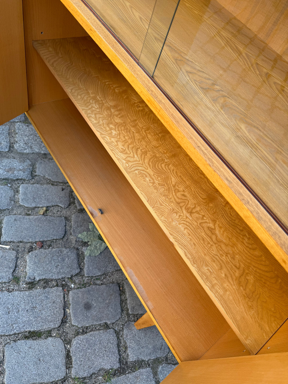 Highboard Typ 602/G Esche von Franz Ehrlich für Hellerau