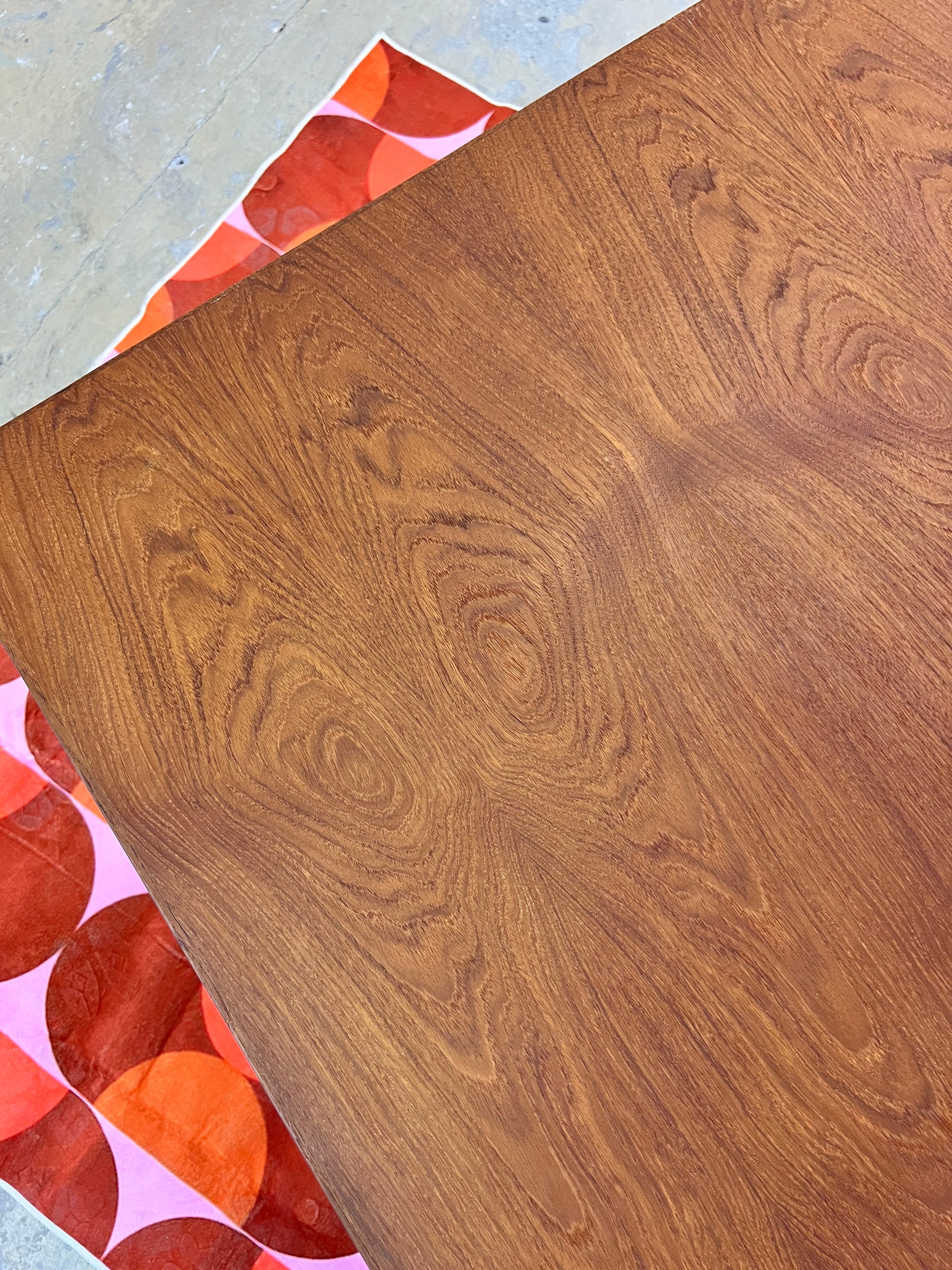 Kleiner ausziehbarer Esstisch Teak aus Dänemark