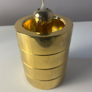 Kerzenständer Messing Rauchglas von FÖHL