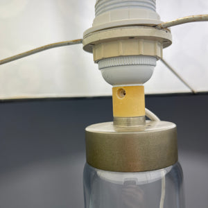 Stehlampe Plaza mit transparentem Glasfuß von Michael Bang für Holmegaard