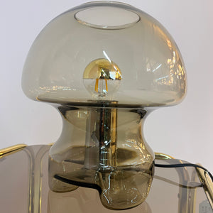 Tischlampe Rauchglas von Raak