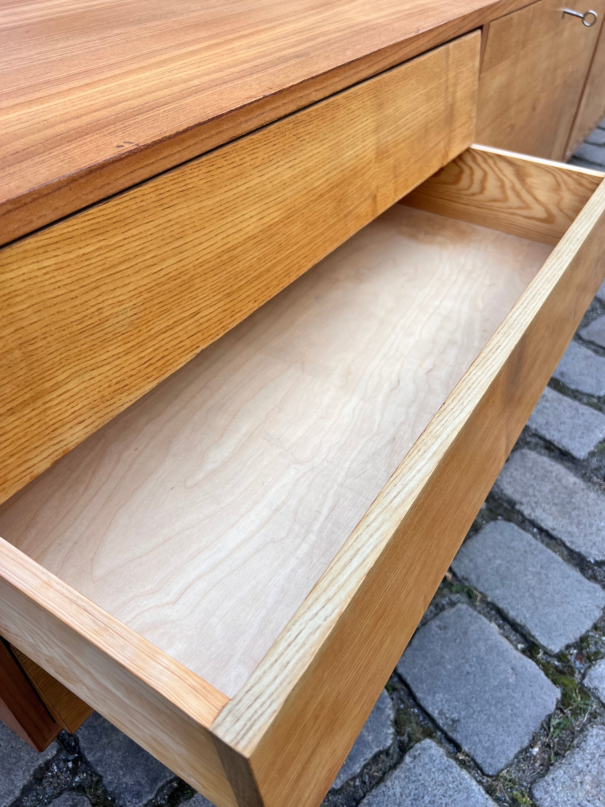 XXL Lowboard Esche 70er