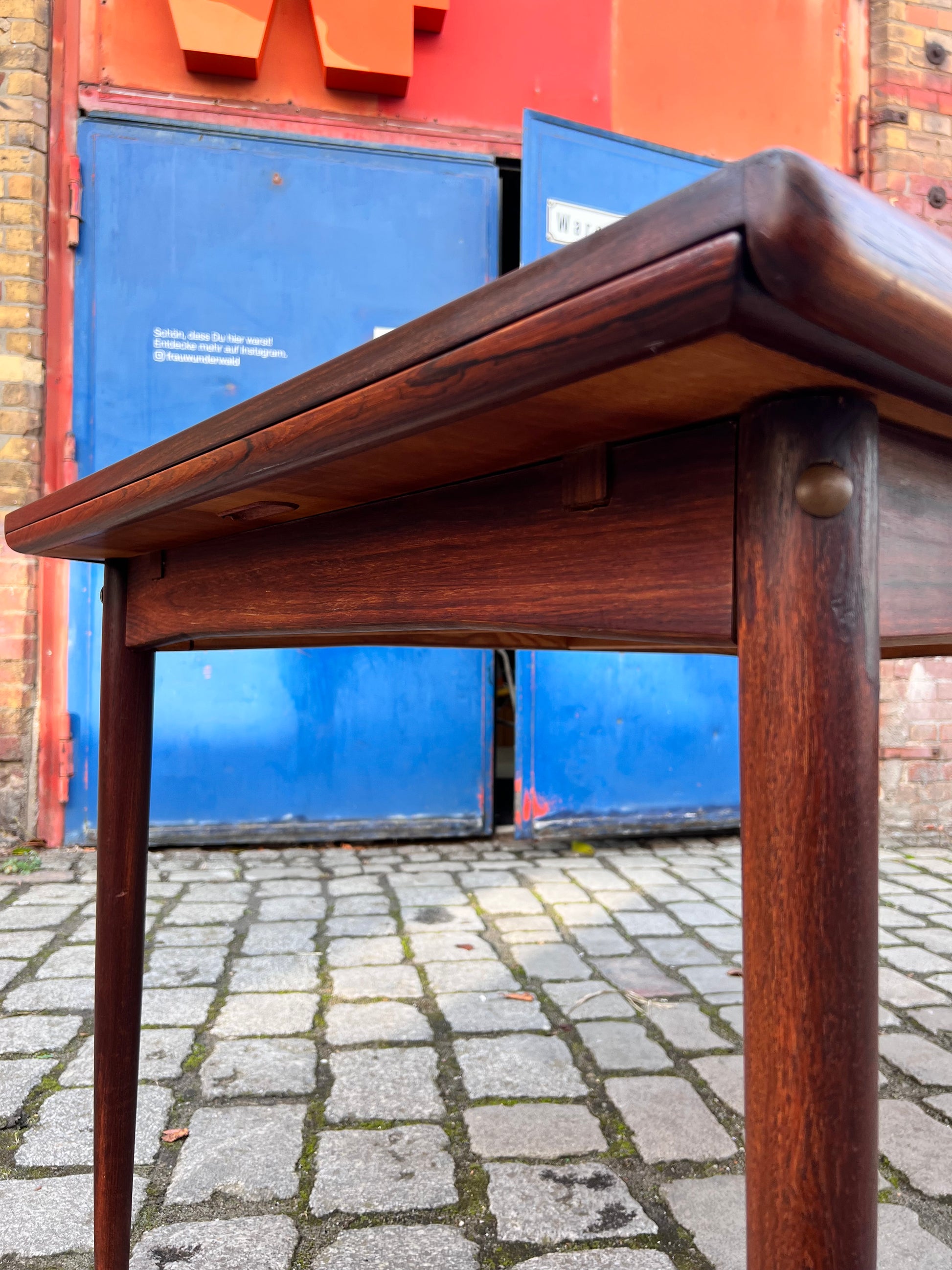 Ausziehbarer Esstisch Palisander aus Dänemark