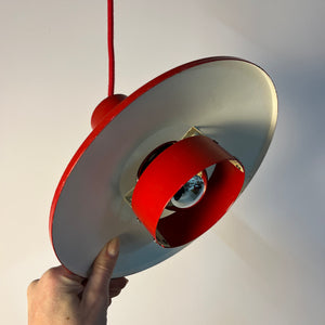 Lamellenlampe Flipper rot von Mogens Davidsen für von SC Sørensen