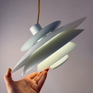 Lamellenlampe weiß von Top Lamper