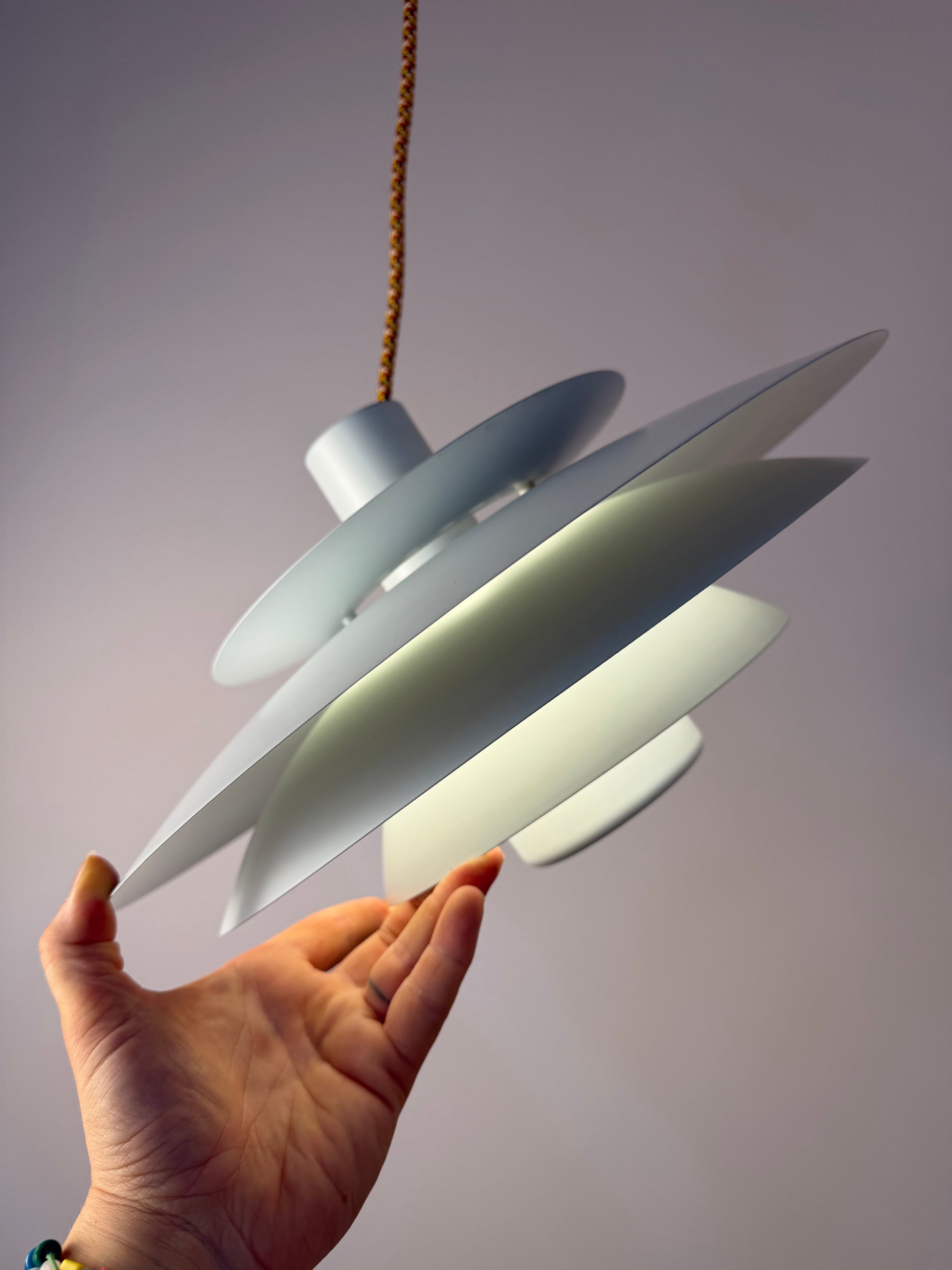 Lamellenlampe weiß von Top Lamper