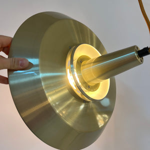 Lamellenlampe gold aus Dänemark