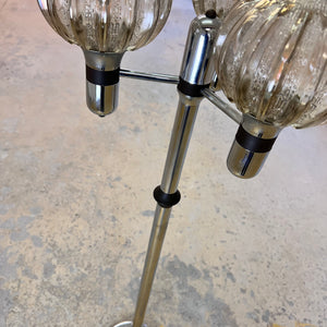 Stehlampe Chrom 70er