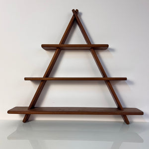 Dreieck Wandregal Teak aus Dänemark