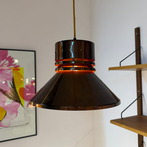 Hängelampe braun orange von Carl Thore