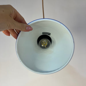 Trichterlampe Typ 4995 königsblau von Lyfa