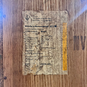 Wäscheschrank 427/N von Franz Ehrlich für Hellerau