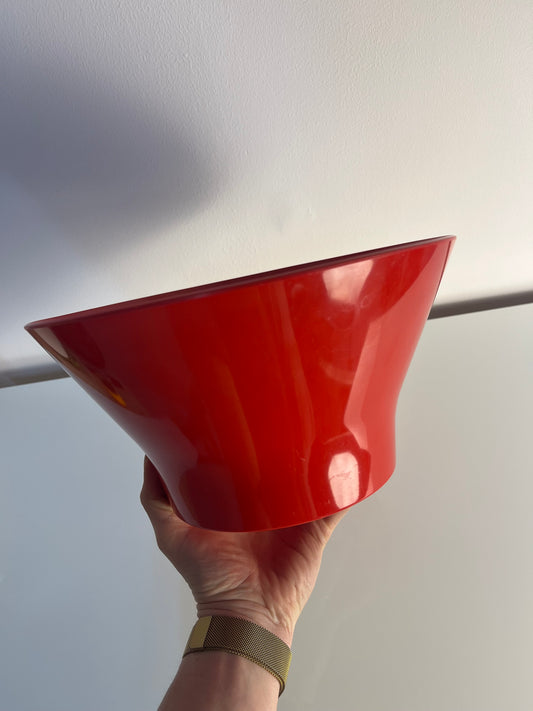 Schüssel groß rot von Henning Koppel für Ørskov Design