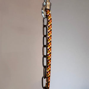 Hängelampe orange weiß von Tronconi