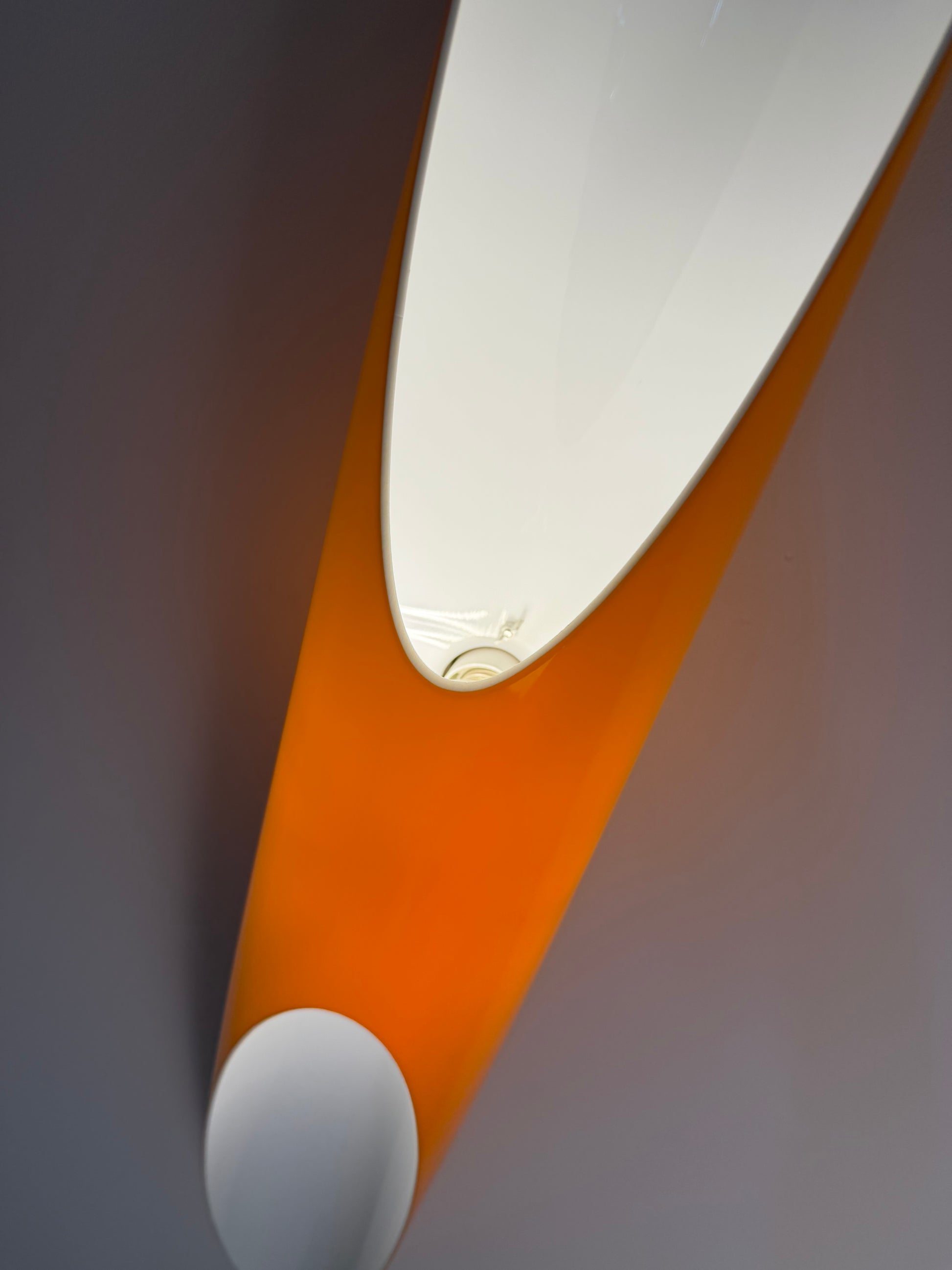 Wandlampe Shakti Wall Fix orange von Marzio Rusconi Clerici für Kundalini