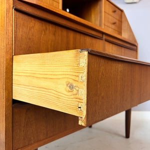 Kommode mit Arbeitsfläche Teak aus Dänemark