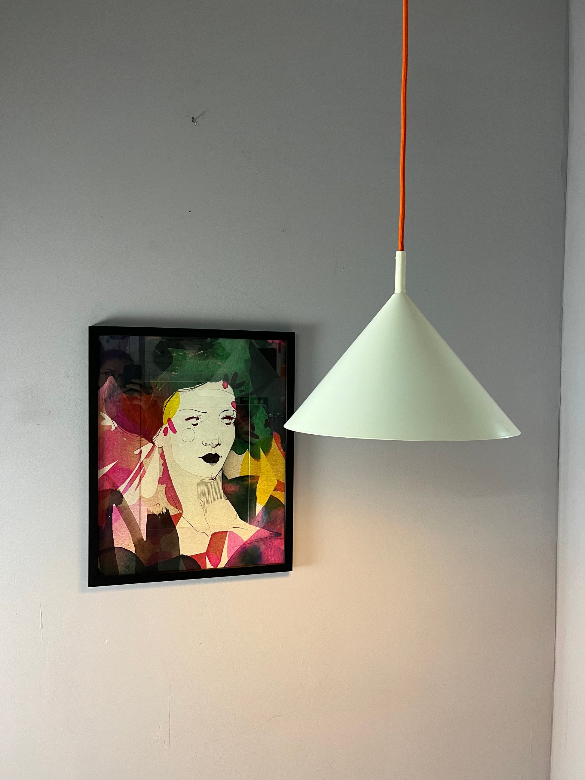 Hängelampe Costa weiß von Design Light