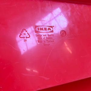 Wandregal KÄMPE rot von Niels Gammelgaard für IKEA