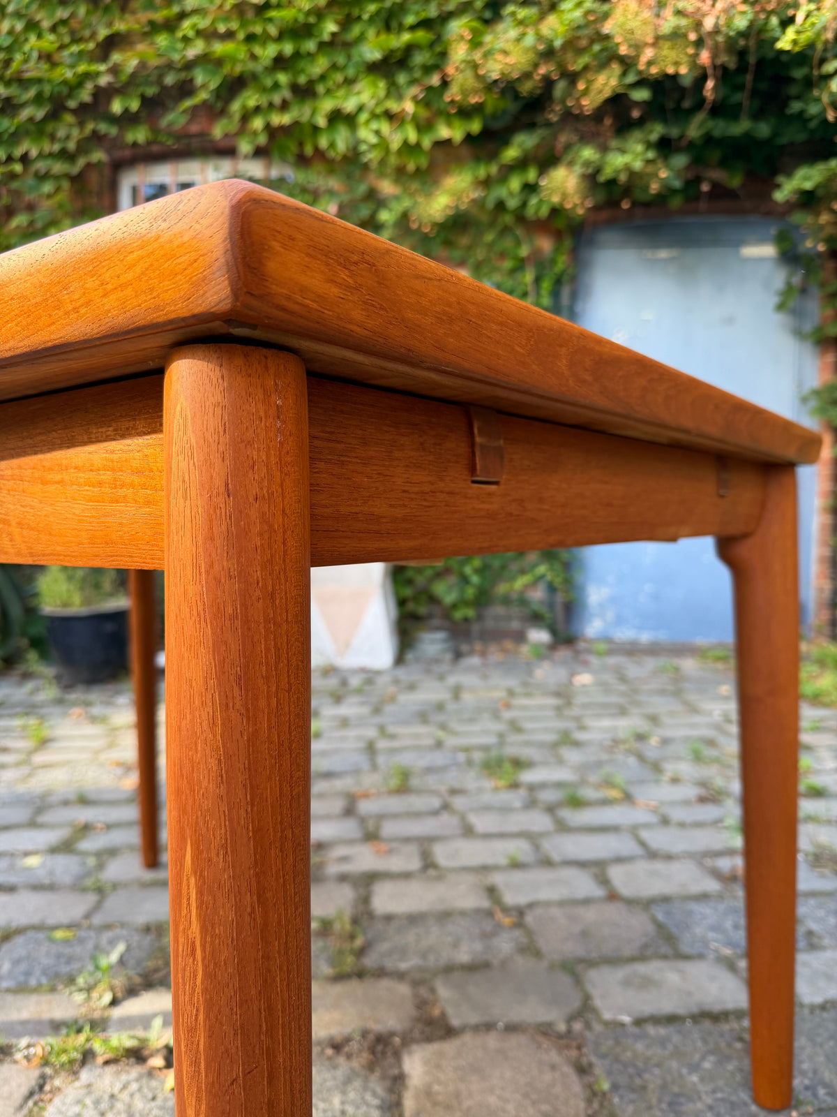 Ausziehbarer Esstisch Teak von Grete Jalk für Glostrup
