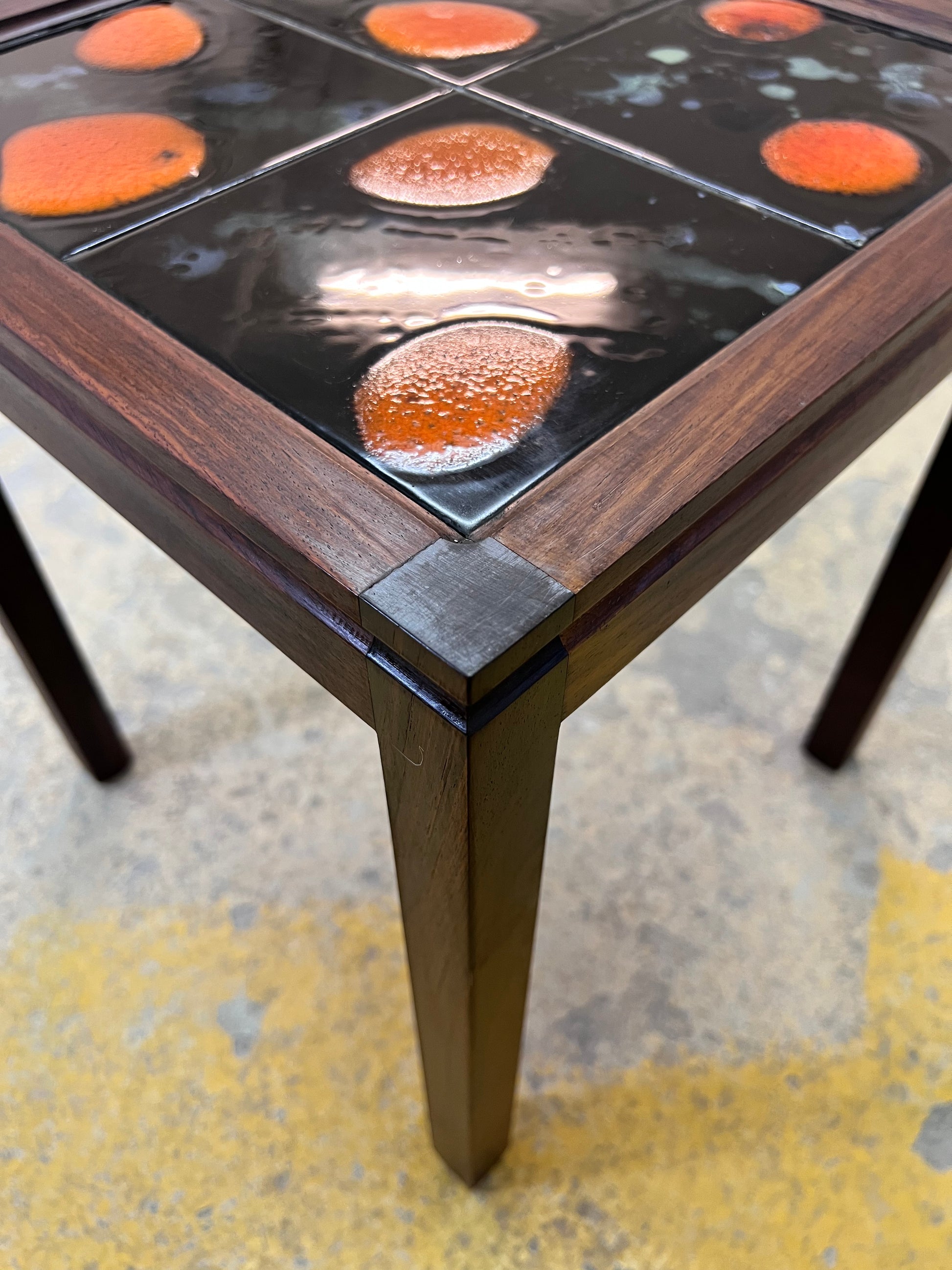 Fliesentisch Palisander Dänemark