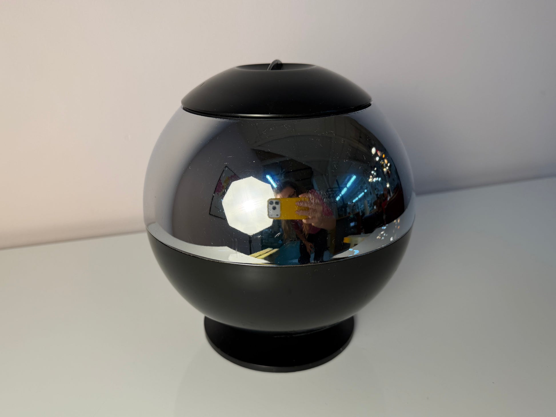 Kugel Eiskübel Chrom Kunststoff von Quist