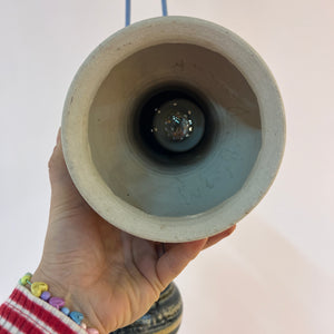 Hängelampe blau beige Keramik von Per Engstrøm