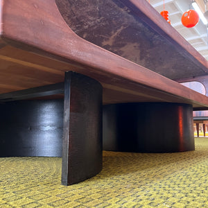 Couchtisch Marmor Teak