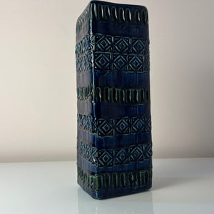 Vase Serie Rimini Blu von Aldo Londi für Bitossi