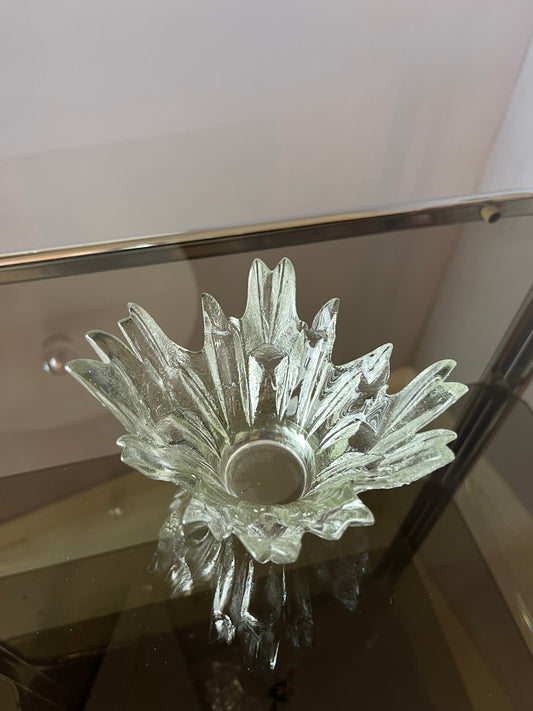 Kerzenhalter Revontulet Glas von Tauno Wirkkala für Humppila