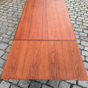 Ausziehbarer Esstisch Teak aus Dänemark
