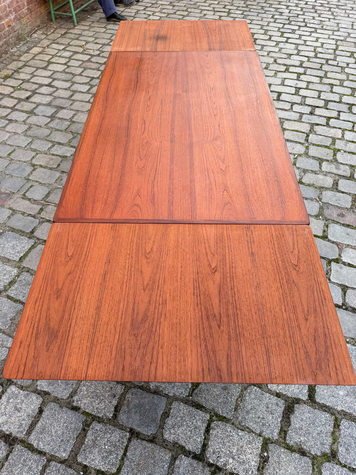 Ausziehbarer Esstisch Teak aus Dänemark
