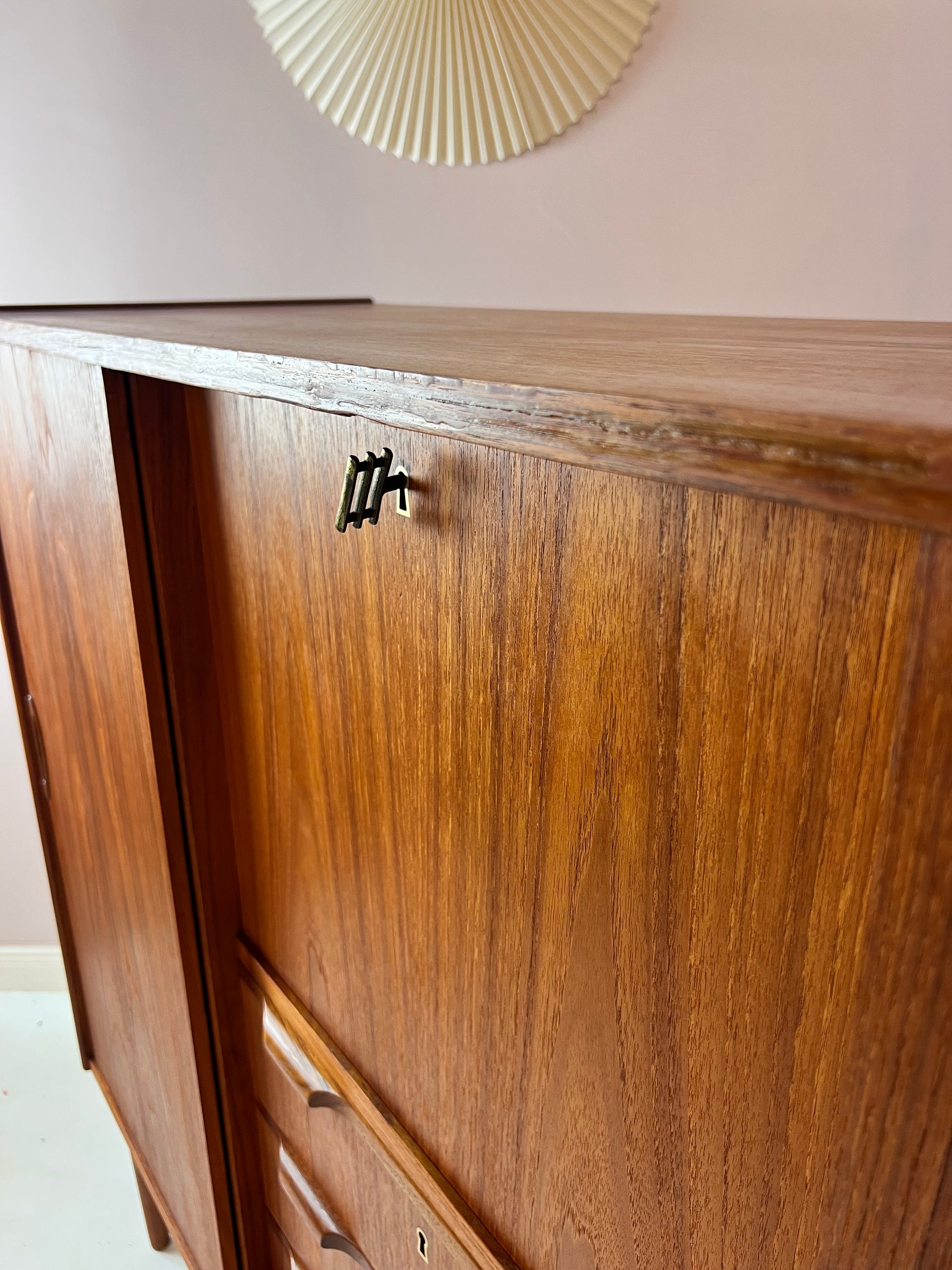 Highboard Teak von Tibergaard aus Dänemark