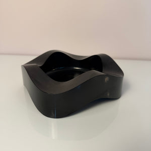 Aschenbecher schwarz von Walter Zeischegg für Helit