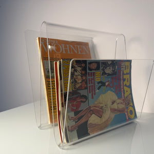 Zeitschriftenständer transparentes Plexiglas