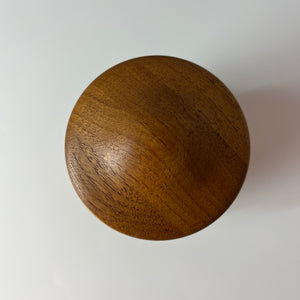 Dose Teak mit Deckel