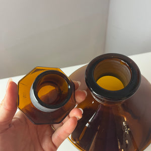 Apothekerglas Alcohol Isopropylic braun