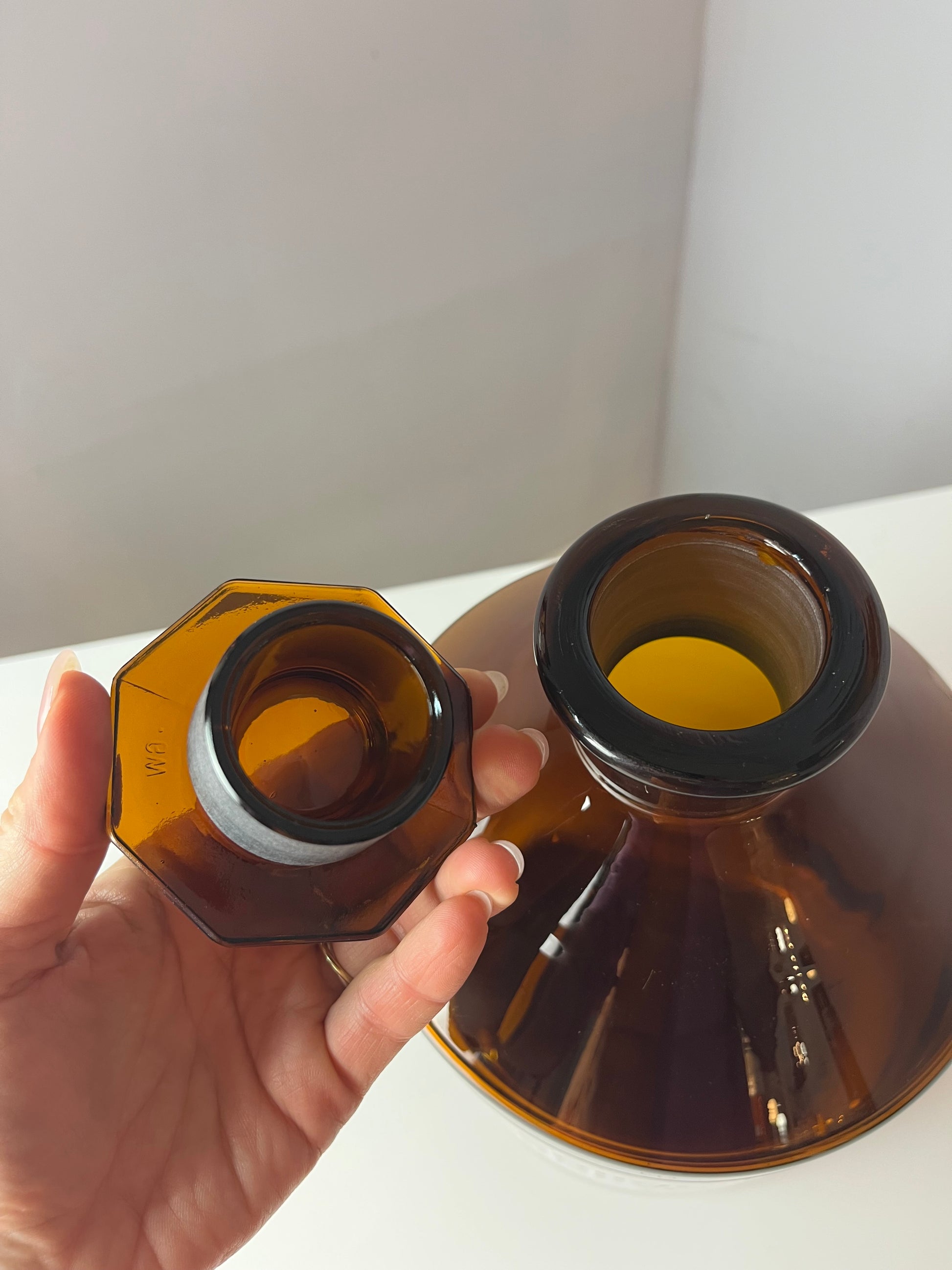 Apothekerglas Alcohol Isopropylic braun