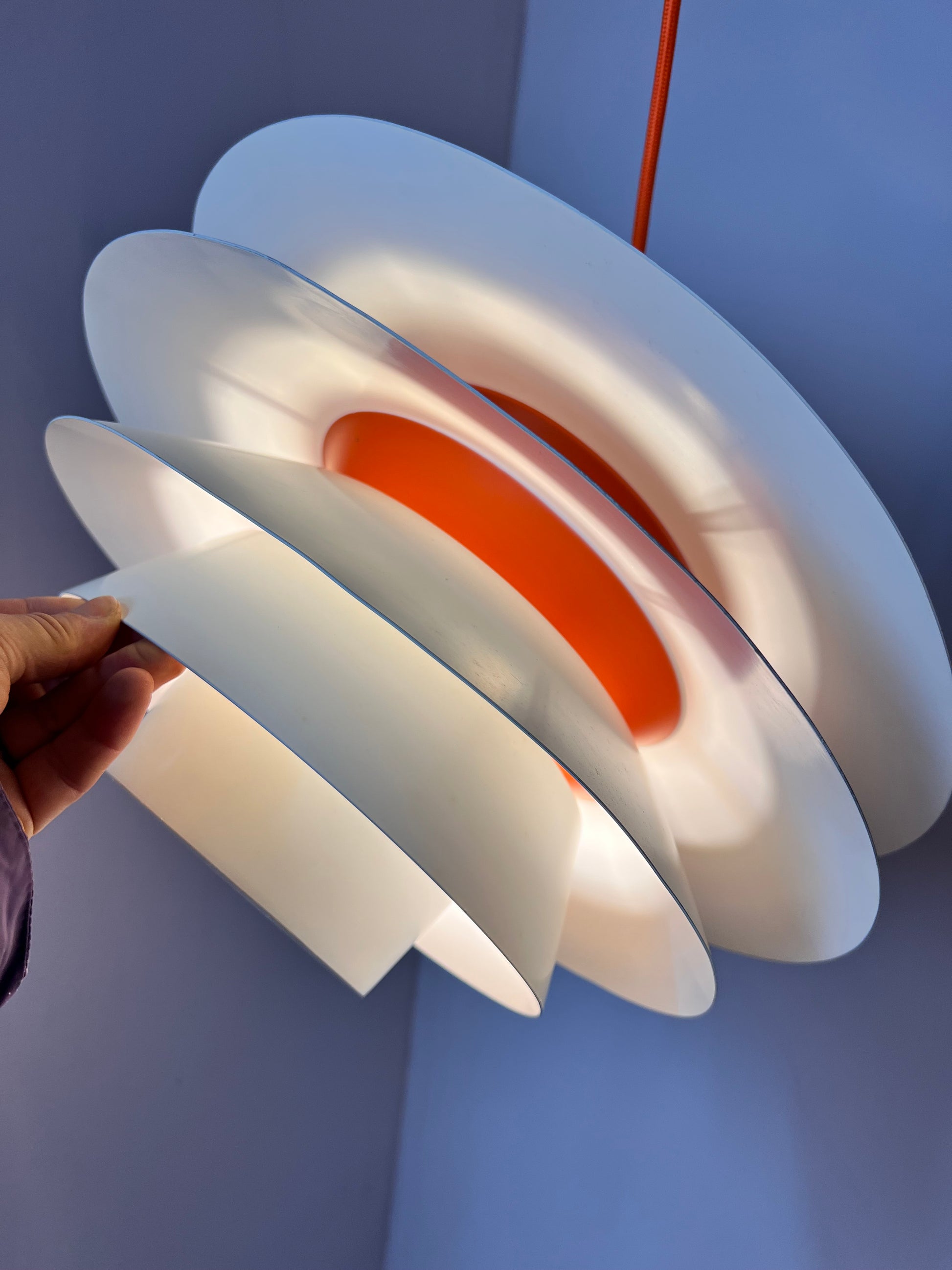 Hängelampe Verona von Svend Middelboe für Nordisk Solar