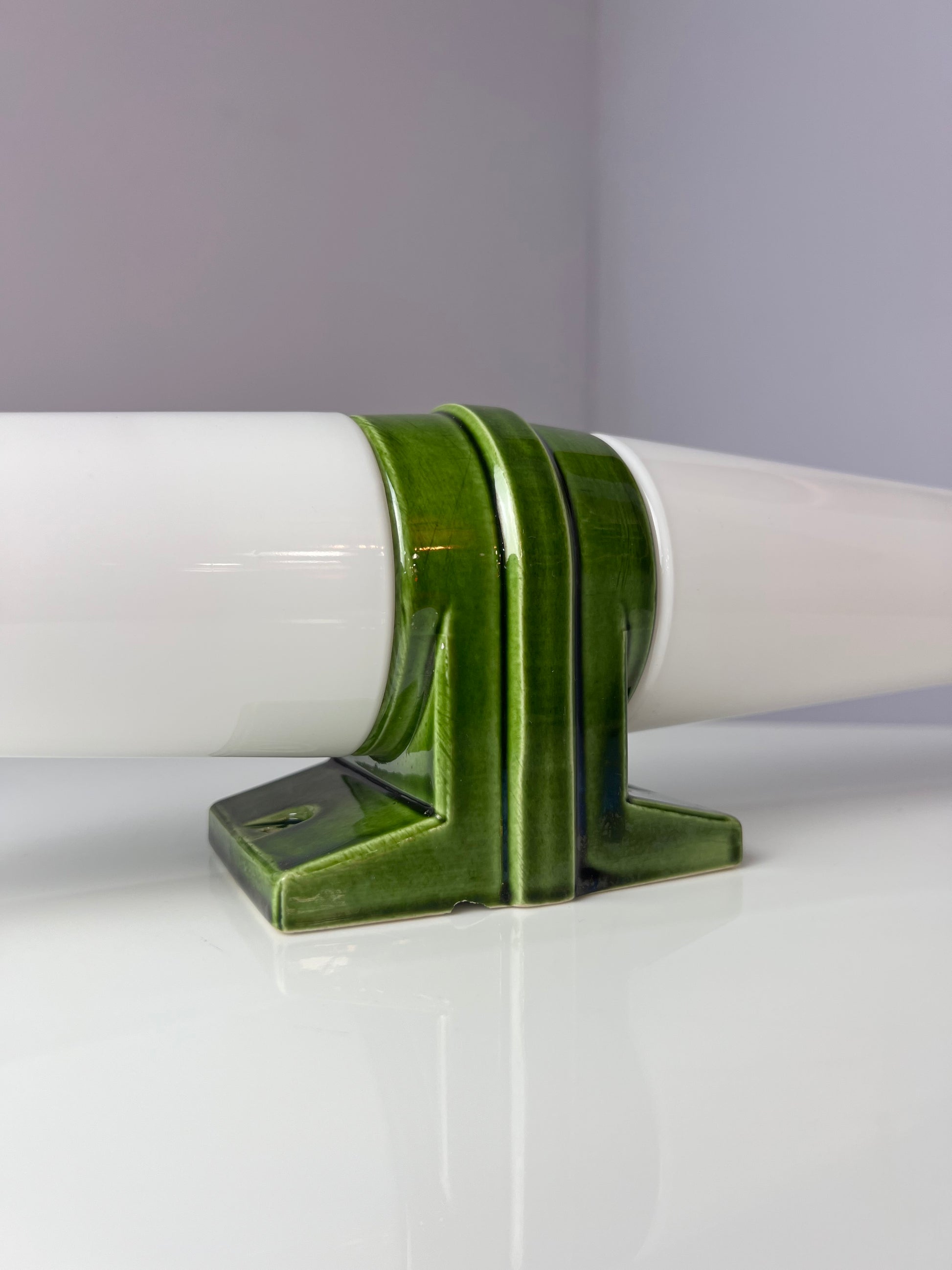 Wandlampe grün von Sigvard Bernadotte für Ifö
