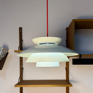 Lamellenlampe weiß aus Dänemark