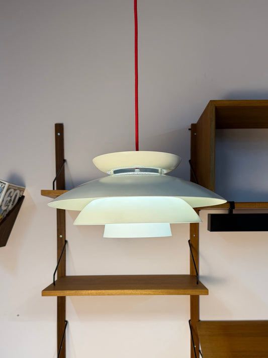 Lamellenlampe weiß aus Dänemark