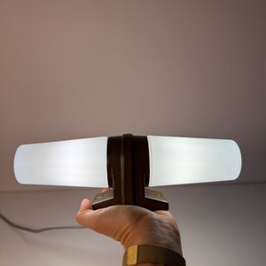 Wandlampe Modell 6060 braun von Sigvard Bernadotte für Ifö