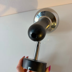 Wandlampe schwarz Chrom von Simon & Schelle (Sische)