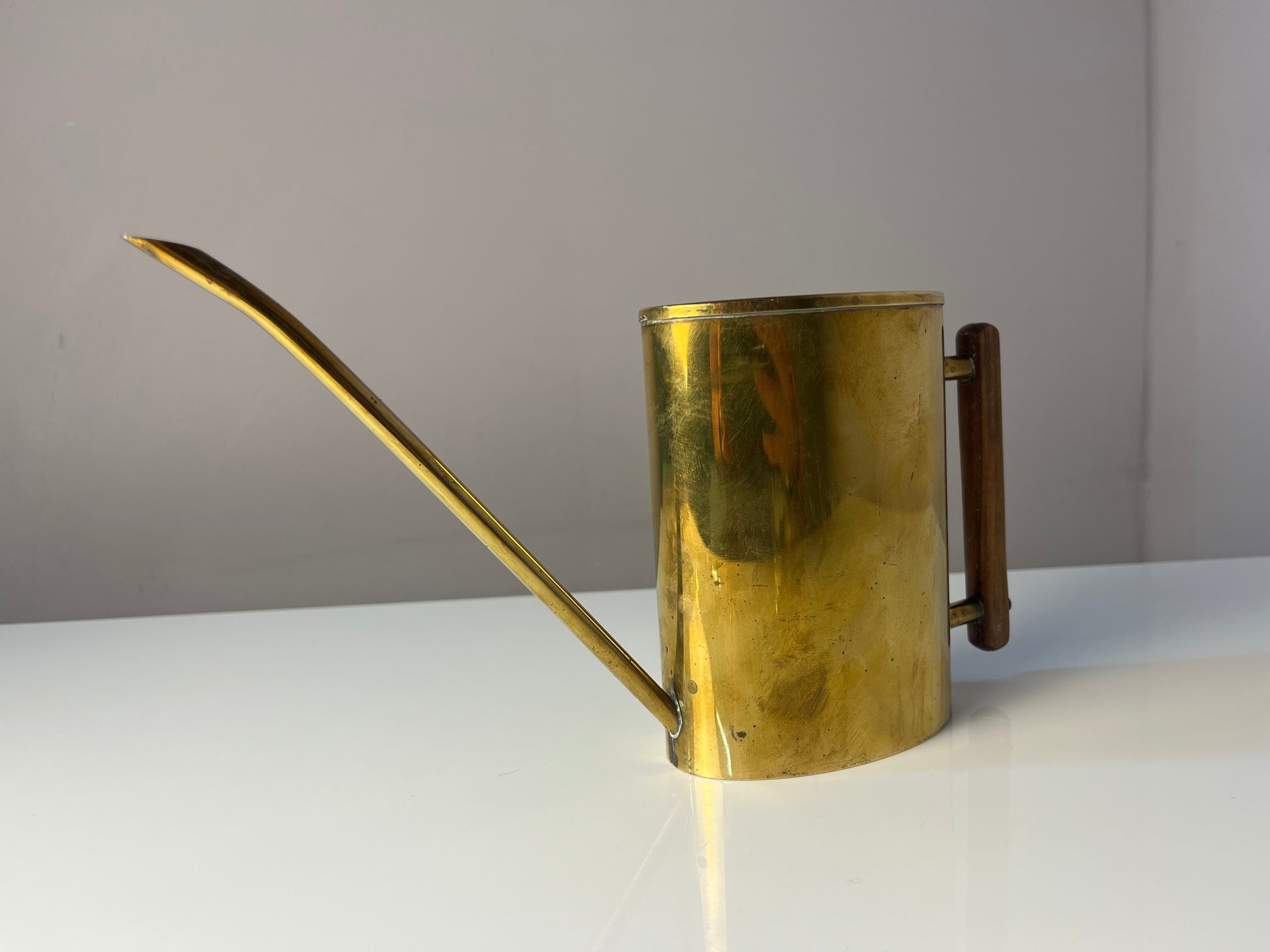 Gießkanne Messing aus Dänemark
