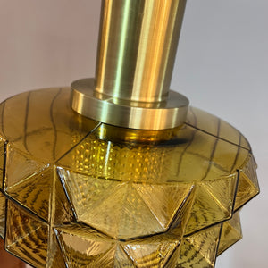 Hängelampe gold Glas von Vitrika